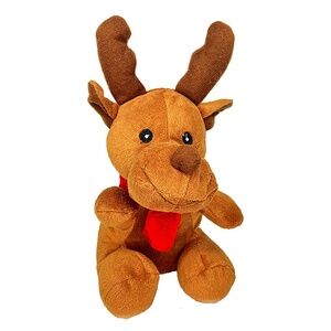 Plush Christmas Reindeer Toy